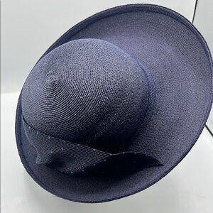 George Zamaul Blue Bowler Hat Accessory Church/Kentucky Hat